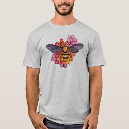 ハニカムビー Tシャツ (正面)