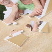 ハニカムフォトコラージュカスタム写真1000ピース ジグソーパズル (側面)