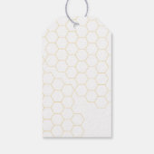 ハニカムメッセージカード ギフトタグ (裏面)