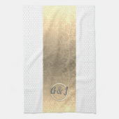 ハニカムモノグラムキッチンタオル キッチンタオル (縦)