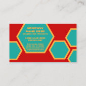 ハニカムロイヤリティパンチカード ロイヤリティカード (裏面)