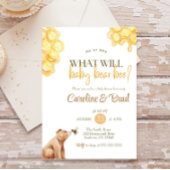 ハニカム何がベビーbee赤ちゃんシャワーを負担 招待状