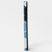 ハニカム写真コラージュパパまたは4文字の名前 Case-Mate iPhoneケース (裏面/左)