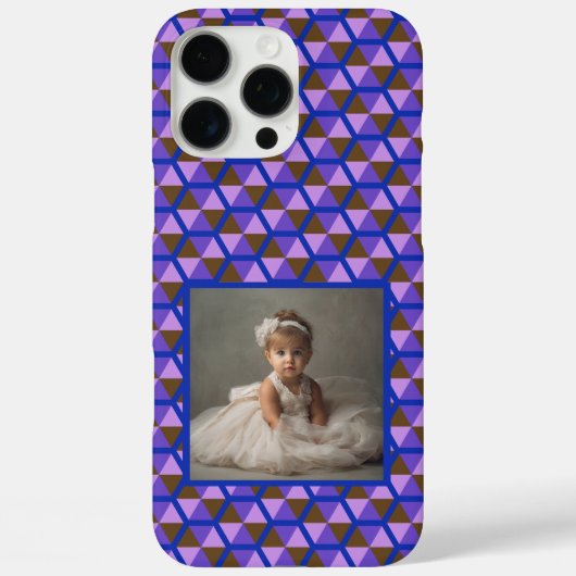 ハニカム柄の美しいギフトアイデア Case-Mate iPhoneケース (裏面)