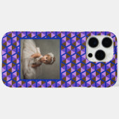 ハニカム柄の美しいギフトアイデア Case-Mate iPhoneケース (裏面 (横))