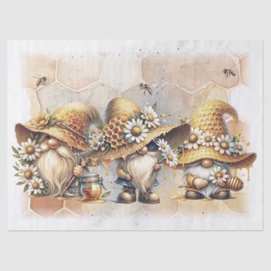 ハニカム格言ティッシュペーパー 薄葉紙 (正面)