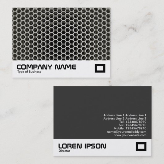 ハニカム温暖 名刺 (正面/裏面)