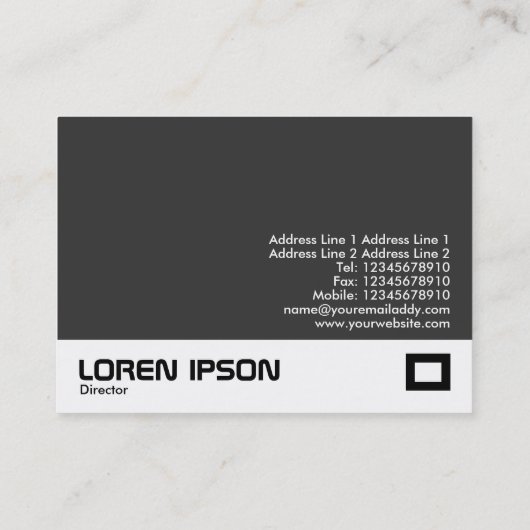 ハニカム温暖 名刺 (裏面)