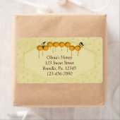 ハニカム状ビジネスラベル ラベル (インサイチュ)