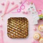 ハニカム紙プレート、養蜂家パーティー、 ペーパープレート (パーティー)