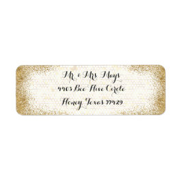 ハニカム金ゴールド ラベル