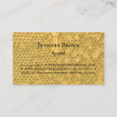 ハニカム養蜂家ピュアロー・ファーム写真 養蜂場 名刺 (裏面)