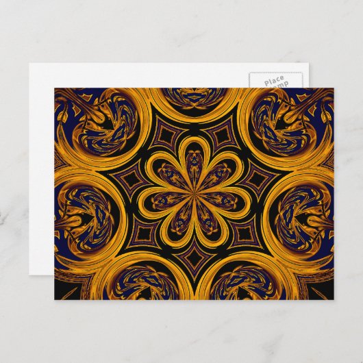 ハニカム アーティスティック ポストカード (正面/裏面)