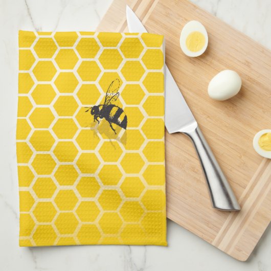 ハニカム キッチンタオル (四つ折り)