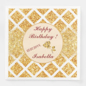 ハニカム ゴールド グリッター ボヘミアンポップコレクション (正面)