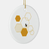 ハニカム セラミックオーナメント (右)