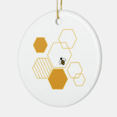 ハニカム セラミックオーナメント (左)