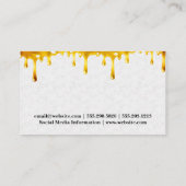 ハニカム |ハニードリップ 名刺 (裏面)