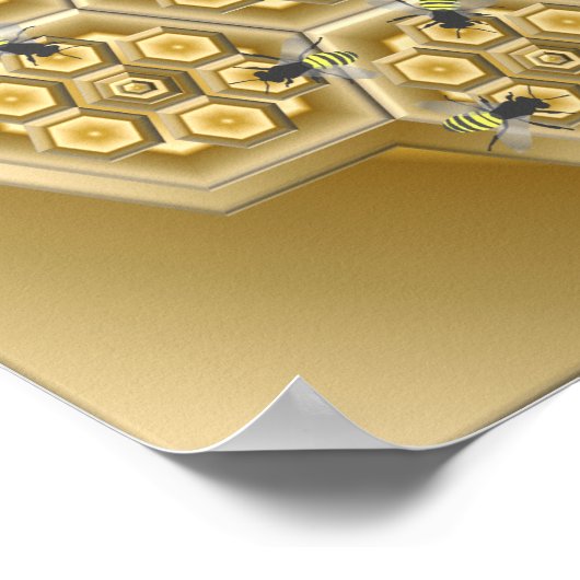 ハニカム ポスター (角)