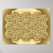 ハニカム ポスター (正面)