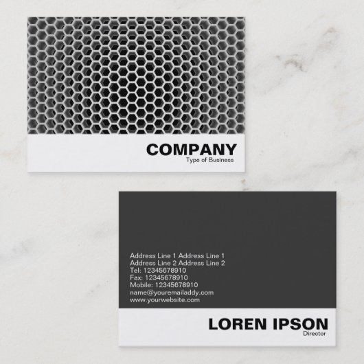 ハニカム 名刺 (正面/裏面)