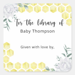 ハニカム - 図書館のために スクエアシール