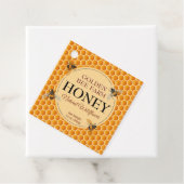 ハニカム+栄養ファクト蜂蜜の瓶のつるラベル フェイバータグ (インサイチュ)
