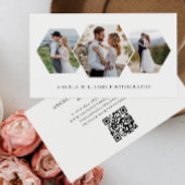 ハニカモダンム写真コラージュ写真家 名刺