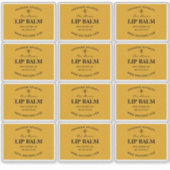 ハニコム リップ ビーズワックス バーム ラベル (正面)