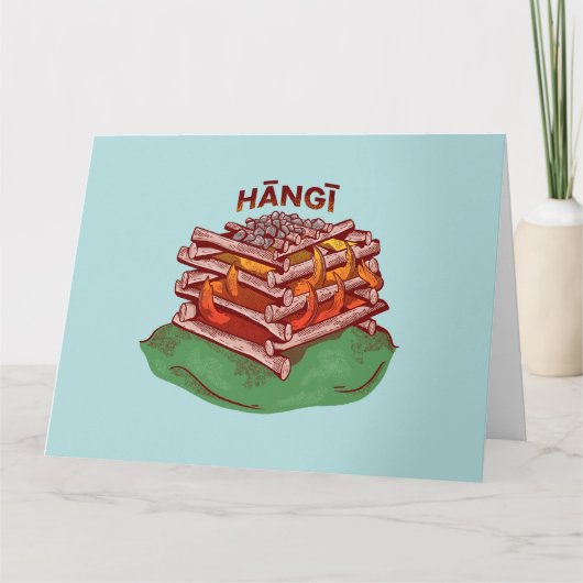 ハニマオリ料理フードカイ カード (正面)