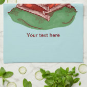 ハニマオリ料理フードカイ キッチンタオル (折り畳み)