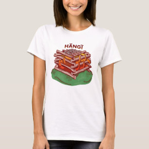 ハニマオリ料理フードカイ Tシャツ