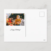 ハニーおもしろいジャー付き森ベビークマ シーズンポストカード (裏面)