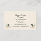 ハニーお洒落ビーアピールファームビーキーパー 名刺 (裏面)