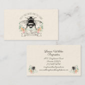 ハニーお洒落ビーアピールファームビーキーパー 名刺 (正面/裏面)