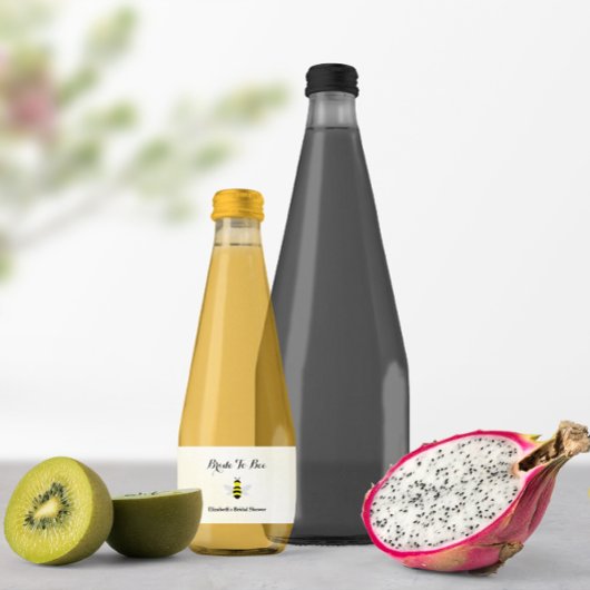 ハニーが主役のブライダルシャワー ペットボトルラベル