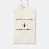 ハニーが花嫁に！ ブライダルシャワー ギフトタグ (正面)