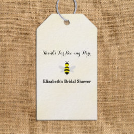 ハニーが花嫁に！ ブライダルシャワー ギフトタグ
