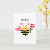 ハニーが贈るバレンタインカード カード (黄色い花)