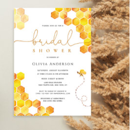 ハニーのまわりにブライダルシャワー招待 招待状