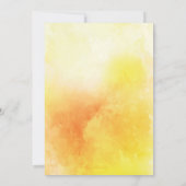 ハニーのまわりにベビーシャワー招待状 招待状 (裏面)