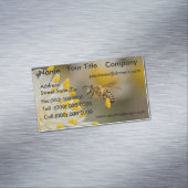 ハニーのまわりに事業 マグネット名刺 (インサイチュ)