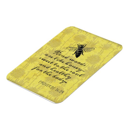 ハニーのような優しい言葉引用文 マグネット (左側)