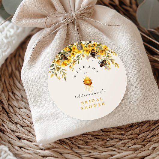 ハニーの素敵なブライダルシャワー ラウンドシール