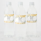 ハニーの結婚前のお祝いのためのウォーターボトルラベル ペットボトルラベル (ボトル)