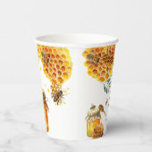 ハニーを探したブライダルシャワー 紙コップ (右)