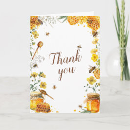 ハニーを探して ブライダルシャワー サンキューカード