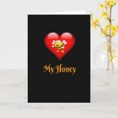 ハニーを救う蜂の贈り物 カード (黄色い花)