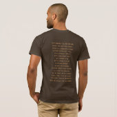 ハニーアイランド湿地のモンスターTシャツ Tシャツ (裏面フル)