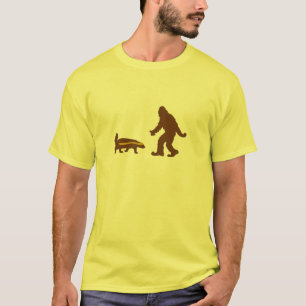 ハニーアバッジャーサスカッチハイブリッド Tシャツ